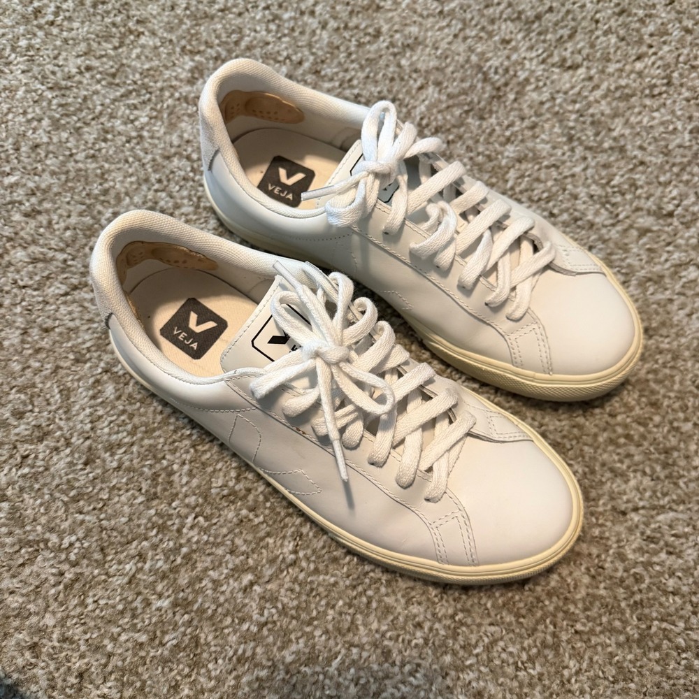 Veja Esplar Sneakers white leather 8 minimalist classic casual